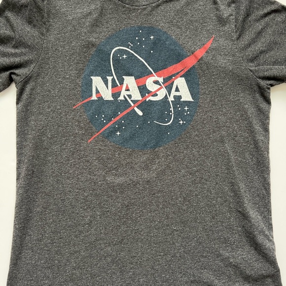 NASA Gray Graphic T-Shirt - Picture 2 of 4